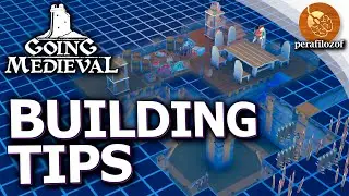 🔨 Building tips: Basements, Temperature & Insulation in Going Medieval | How to build rooms for food