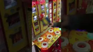 Arcade fireman game