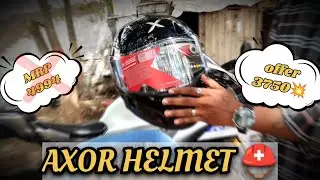 Axor helmet unboxing......... (offer price ) 💥⛑️💥