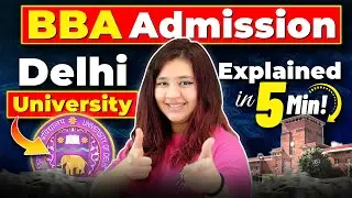 💥BBA from Delhi University🤩 Watch This or get Rejected💥#BBA #BBACourse #BBAColleges