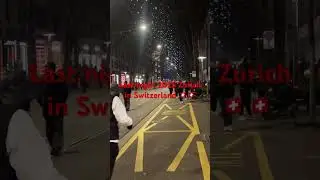 31 December 2025 last night view in Zurich City. Waiting for 2026 starts.🎊🎉🎊