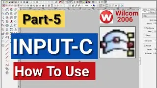 How To Use Input-C | Make Coil | Wilcom 2006 | Embroidery Design Tutorial Part-5 | Lifetime Creation