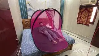 HOW TO FOLD MOSQUITO NET | मच्छरदानी को फोल्ड करना सीखें | SINGLE BED | KUNKUN | STEPS BY STEPS