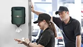 Tork Centrefeed Hand Towel Dispenser Instructional Video M2
