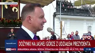 Prezydent Duda do rolnik&oacute;w: Dziękuję za pracę, kt&oacute;rą wykonaliście, za wszystkie zasługi na RP 🇵🇱