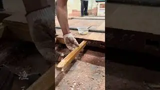 [UB Door Industry Works] Pineapple Grid Door | Swallowtail Slot Joinery Craftsmanship #viralvideo