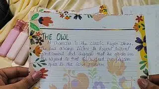 Should Wizard hit Mommy English Project | Creative Ideas by Prachi #schoolproject