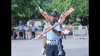 Performance by Air Warrior Drill Team