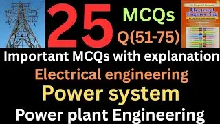 Electrical engineering solved mcqs/power system mcqs/power plant engineering/jb gupta solved mcqs/