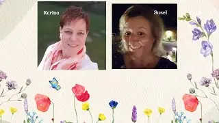 Scrappen Stempeln - Susanne Schönhofer-Arnold überträgt einen Livestream.