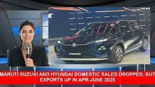 Maruti Suzuki And Hyundai Domestic Sales Dropped But Exports Up in AprJune 2025
