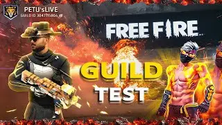 FREE FIRE LIVE 😎 1v1 GUILD TEST | TEAM CODE GIVEAWAY | #freefirelive #gyangaming #shortsfeed