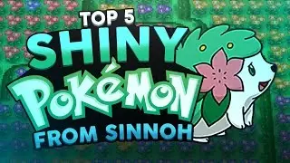 Top 5 Shiny Pokemon From Sinnoh