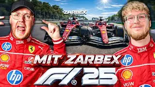 Mit ZARBEX das ERSTE MAL in F1 25! - Als TEAM FERRARI in MONZA | CutterLukas