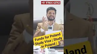 Funds for Poland Study Visa | Study in Poland | Crown Immigration