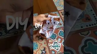 Diy Baju Kucing dari kaos kaki 🧦