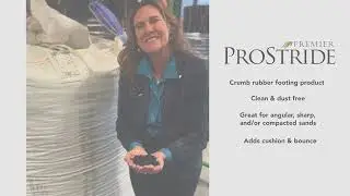 Premier Equestrian ProStride Crumb Rubber Horse Arena Footing