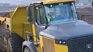 Heavy Haulers | John Deere E-II Series Articulated Dump Trucks