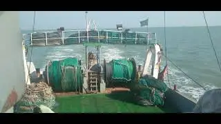 Fishing Vessel in the Bay of Bengal 🌊 | Life at Sea in South Asia