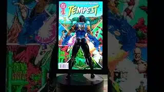 Mcfarlane DC Multiverse TEMPEST 3D comic cover comes to life. Action Figure collection.