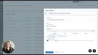 How to schedule flows