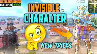 INVISIBLE CHARACTER PUBG AND BGMI NEW GLITCH BGMI INVISIBLE CHARACTER