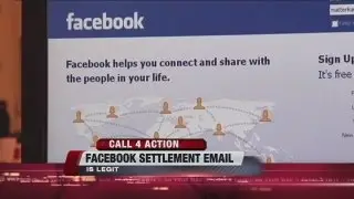 Is Facebook settlement email a scam?
