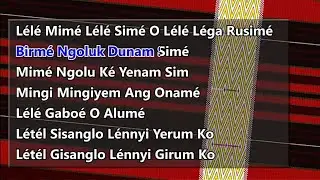 le le mi:me//Adi scrolling//karaoke video