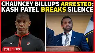 FBI Briefing LIVE | NBA Chaos As Kash Patel Announces Arrest Of Coach Chauncey Billups