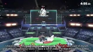 Vertical Recovery Toon Link holding Unira attacks with Smart Bomb SSBM