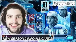NHL 26 HUT ПОЛНЫЙ СЕЗОН 2 С НОВЫМИ КУМИРАМИ, ГЕРОЯМИ, НОВИЧКАМИ, КАПИТАНАМИ И МНОГОМ ДРУГИМ!