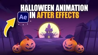 Halloween 2D Animation in After Effects Tutorials