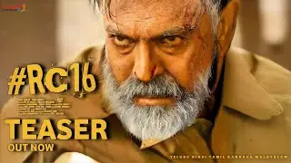 RC 16 - Ram Charan Intro First Look Teaser | Buchhi babu , Jhanvi Kapoor,AR Rahman, RC 16 Teaser