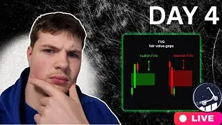 I Tried FVG For 30 DAYS🔴Live day trading🔴DAY 4