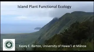 Seminar 6: Island-Plant Functional Ecology