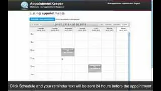 Appointment reminders - how to schedule a reminder call or text