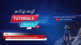 MAYA Rigging Character Bone Setup Part -01  #mayatutorial #rigging #3drigging #maya #bonesettingmaya