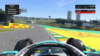 F1 22 - Rhanan Gomes - Mercedes - Interlagos Hot Lap - 1.07.479 + Setup. No ABS and No TC