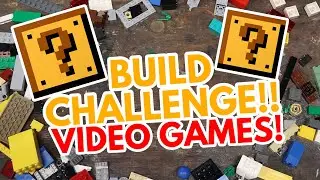 Video Games LEGO Build Challenge!