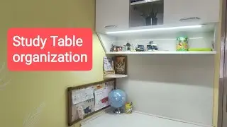 Study Table Organization | Organizing kids study table | Mandakini Bora | #studytableorganization