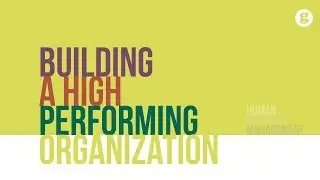 Building a High Performing Organization