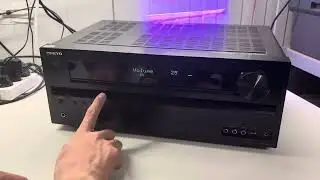 How To Factory Reset Onkyo TX-NR509 Receiver