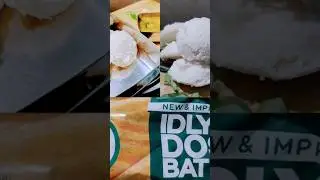 Super soft Idli with ID batter but dhosa little hard, after some time #viral #shortvideo #shortsfeed