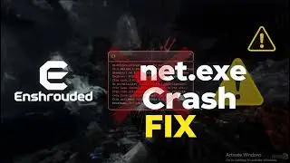 How to Fix Enshrouded Error  net exe Has Crashed