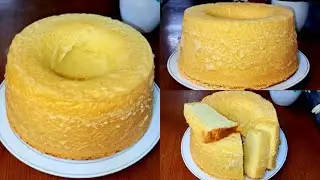 CARA TERMUDAH BIKIN BOLU INI BAHAN SEDERHANA DENGAN HASIL BOLU YANG ENAK ANTI GAGAL