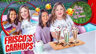 FRISCO'S CARHOPS IN WHITTIER CA DINER REVIEW 50'S THEMED DINER 08/2022