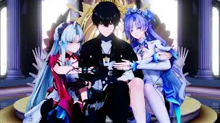 Cantarella VS Carlotta  -Wuthering waves MMD