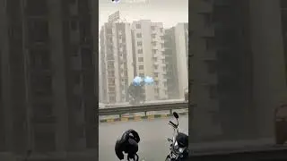 #Rain in Lucknow 🌧️🌧️#monsoon #weather #shorts ✨✨