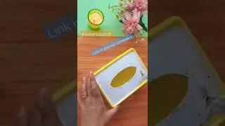 Sweet Box Reuse Ideas/ Tissue Holder from Waste Plastic Mithai Box