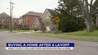 What to do if you lose your job while buying a home